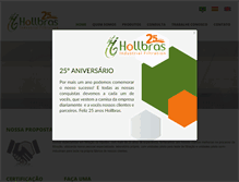 Tablet Screenshot of hollbras.com.br